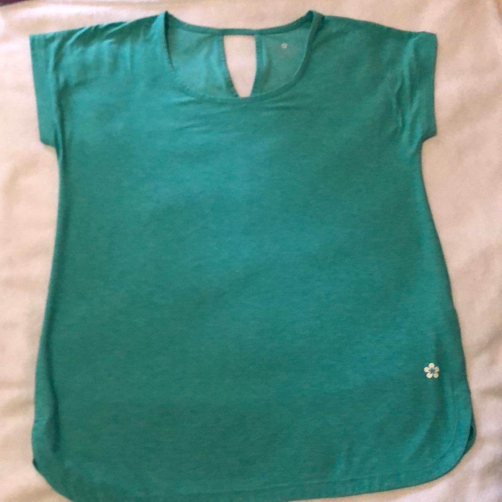 Tuff Athletics Teal Top Size M